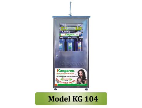 Máy lọc nước Kangaroo KG-104 (7 lõi) không nhiễm từ
