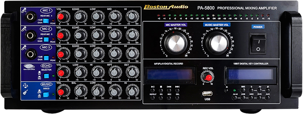 AMPLY BOSTON AUDIO PA-5800 , 500W