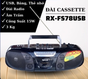Đài Radio Cassette RX-FS78USB