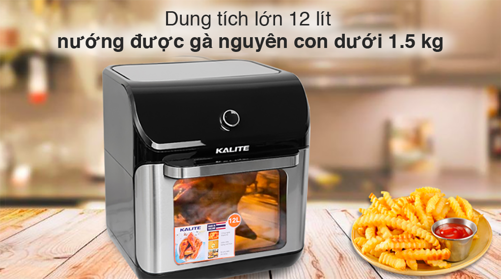 Nồi chiên không dầu Kalite Q12 12 lít