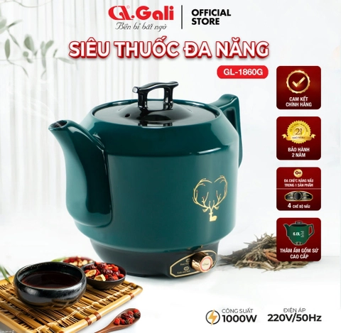 Nồi nấu thảo dược đa năng Gali GL-1860G 6 lít