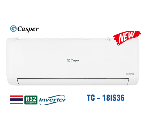 Điều hòa Casper Inverter 18800 BTU TC-18IS36