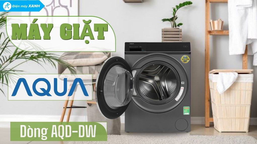 Máy giặt Aqua Inverter 11 kg AQD-DW1100J BK