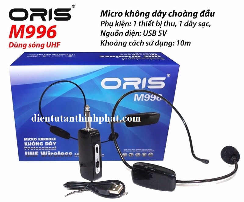 Micro không dây ORIS M996